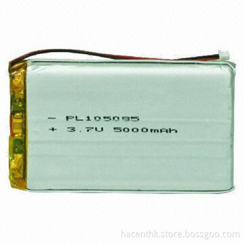 5,000mAh polymer lithium batteries